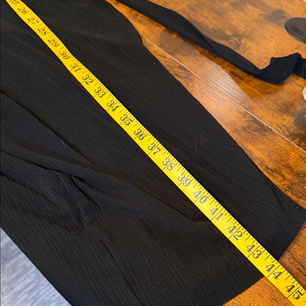 🔥⬇️ Shein Black Midi Dress Med EUC final markdown! - Picture 9 of 11